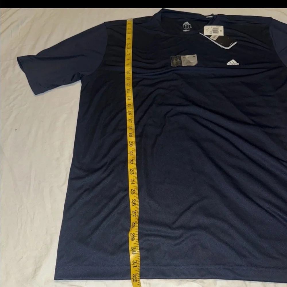 Adidas Clima Tech Tee Shirt Mens Black Athletic Performance Size 2X